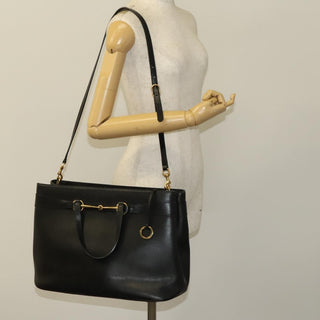 Gucci Bright Bit Convertible Tote Leather