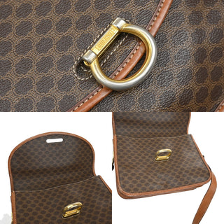 Celine Macadam Shoulder Bag Leather