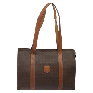 Celine Vintage Macadam Handbag Leather