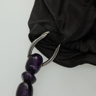 Christian Dior Saddle Zip Pouch Diorissimo Canvas