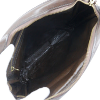 Fendi Zip Around Messenger Bag Zucca Canvas