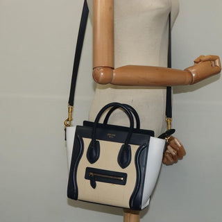 Celine Tricolor Luggage Bag Leather