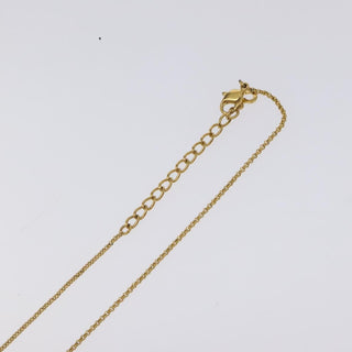 Christian Dior CD Cube Charms Pendant Necklace Metal with Crystals