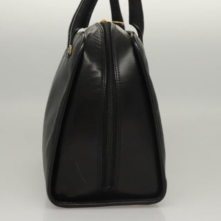 Celine Circle Logo Handbag Leather