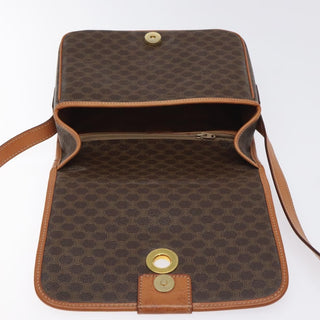 Celine Macadam Shoulder Bag PVC Leather