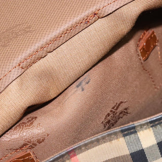 Burberry Nova Check Tote canvas check pattern