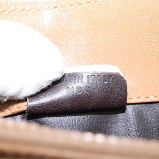 Celine Vintage Macadam Shoulder Bag Canvas