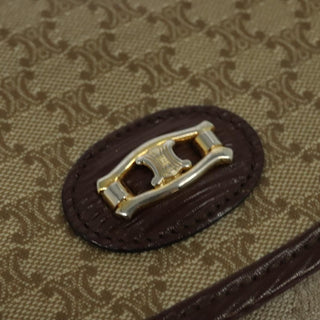 Celine Macadam Shoulder Bag PVC Leather