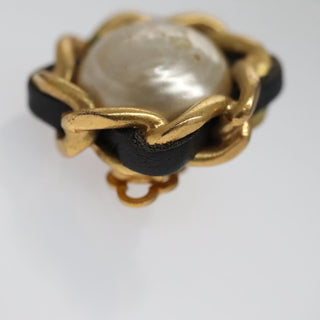 Chanel Vintage CC Clip-On Earrings Metal