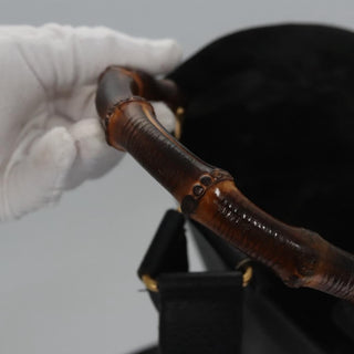 Gucci Vintage Bamboo Backpack Leather