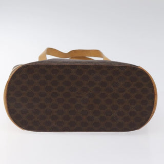 Celine Vintage Macadam Shoulder Bag Leather