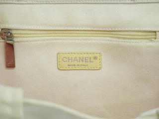 Chanel Cruise Tote Printed Canvas