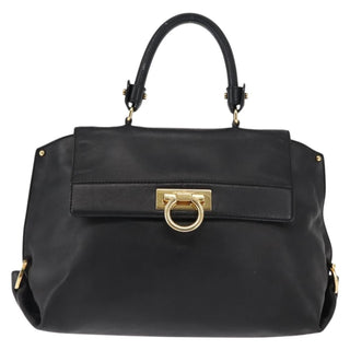 Salvatore Ferragamo Sofia Satchel Leather