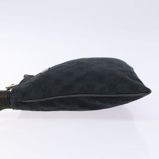 Gucci Web Strap Zip Messenger Bag GG Canvas