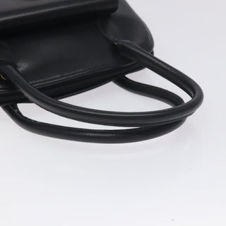Celine Circle Logo Handbag Leather