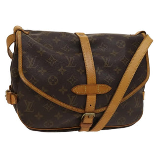 Louis Vuitton Saumur Handbag Monogram Canvas
