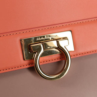 Salvatore Ferragamo Sofia Satchel Leather