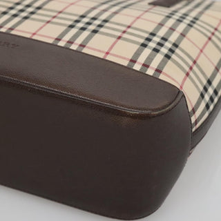 Burberry Nova Check Tote canvas check pattern
