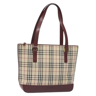 Burberry Nova Check Tote canvas check pattern