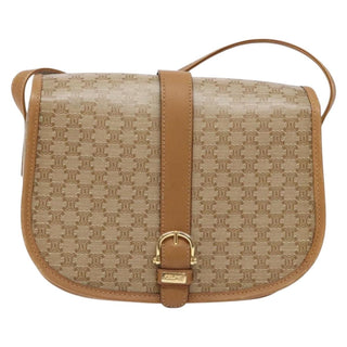 Celine Vintage Triomphe Shoulder Bag Canvas