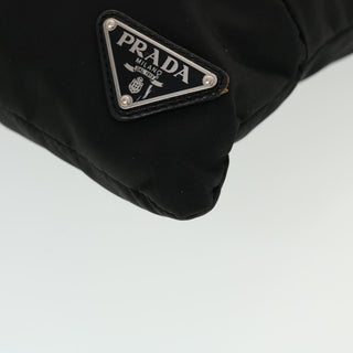 Prada Zip Messenger Bag Horizontal Quilt Tessuto