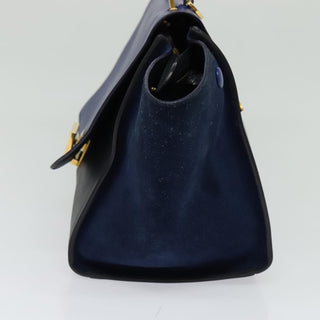Celine Trapeze Bag Leather with Suede
