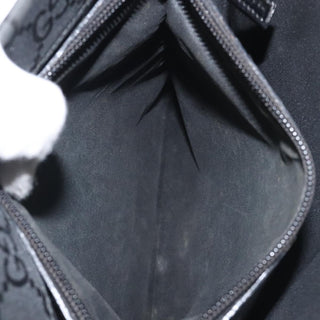 Gucci Vintage Bamboo Handle Tote GG Nylon