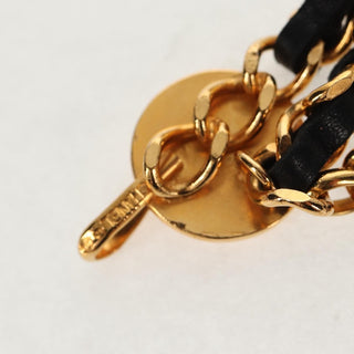 Chanel Vintage Multi-Chain Medallion Belt Metal and Leather