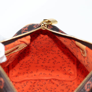 Louis Vuitton Speedy Bandouliere Bag Limited Edition Grace Coddington Catogram Canvas