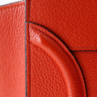 Celine Luggage Bag Embossed Leather