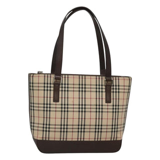 Burberry Nova Check Tote canvas check pattern