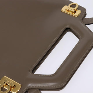 Salvatore Ferragamo Wanda Handbag Patent Leather