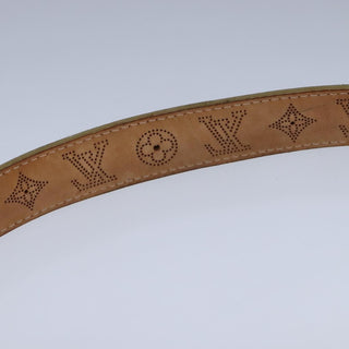 Louis Vuitton Buckle Belt Mahina Leather