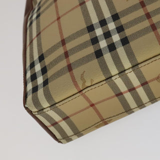 Burberry Shoulder Bag Haymarket Coated Canvas