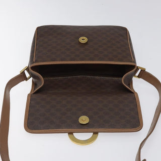 Celine Macadam Shoulder Bag PVC Leather