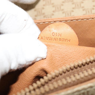 Celine Macadam Shoulder Bag PVC Leather