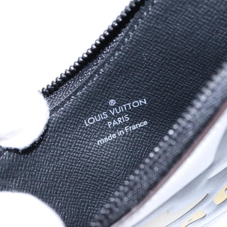 Louis Vuitton Nigo Duck Coin Holder Printed Leather and Limited Edition Giant Damier