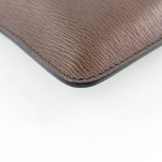 Salvatore Ferragamo Revival Travel Document Holder Leather