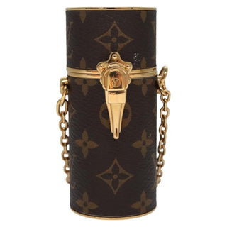 Louis Vuitton Lipstick Case on Chain Monogram Canvas
