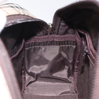 Burberry Nova Check Bowling Bag Canvas