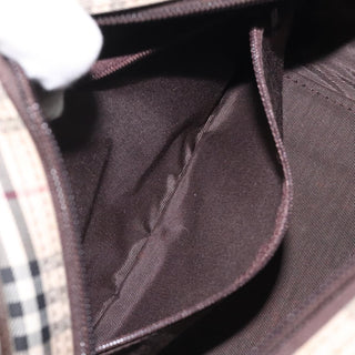 Burberry Nova Check Bowling Bag Canvas