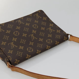 Louis Vuitton Musette Tango Handbag Monogram Canvas