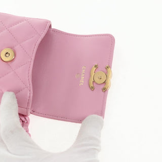 Chanel Flat CC Crossbody Bag Leather