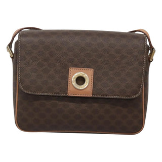 Celine Macadam Shoulder Bag PVC Leather