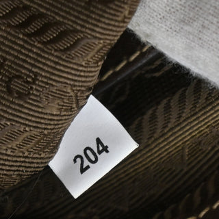 Prada Logo Convertible Boston Bag Canvas