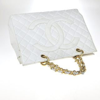 Chanel Vintage Grand Shopping Tote Quilted Calfskin