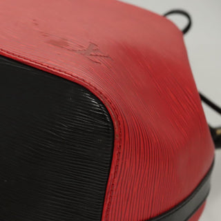 Louis Vuitton Petit Noe Handbag Two Tone Epi Leather