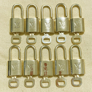 Louis Vuitton Cadenas Bag Charm Gold-plated