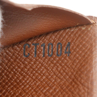 Louis Vuitton Porte Monnaie Gousset Canvas