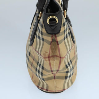 Burberry Newfield Tote Haymarket Coated Canvas